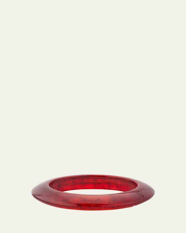 Turtoise Resin Bangle Bracelet